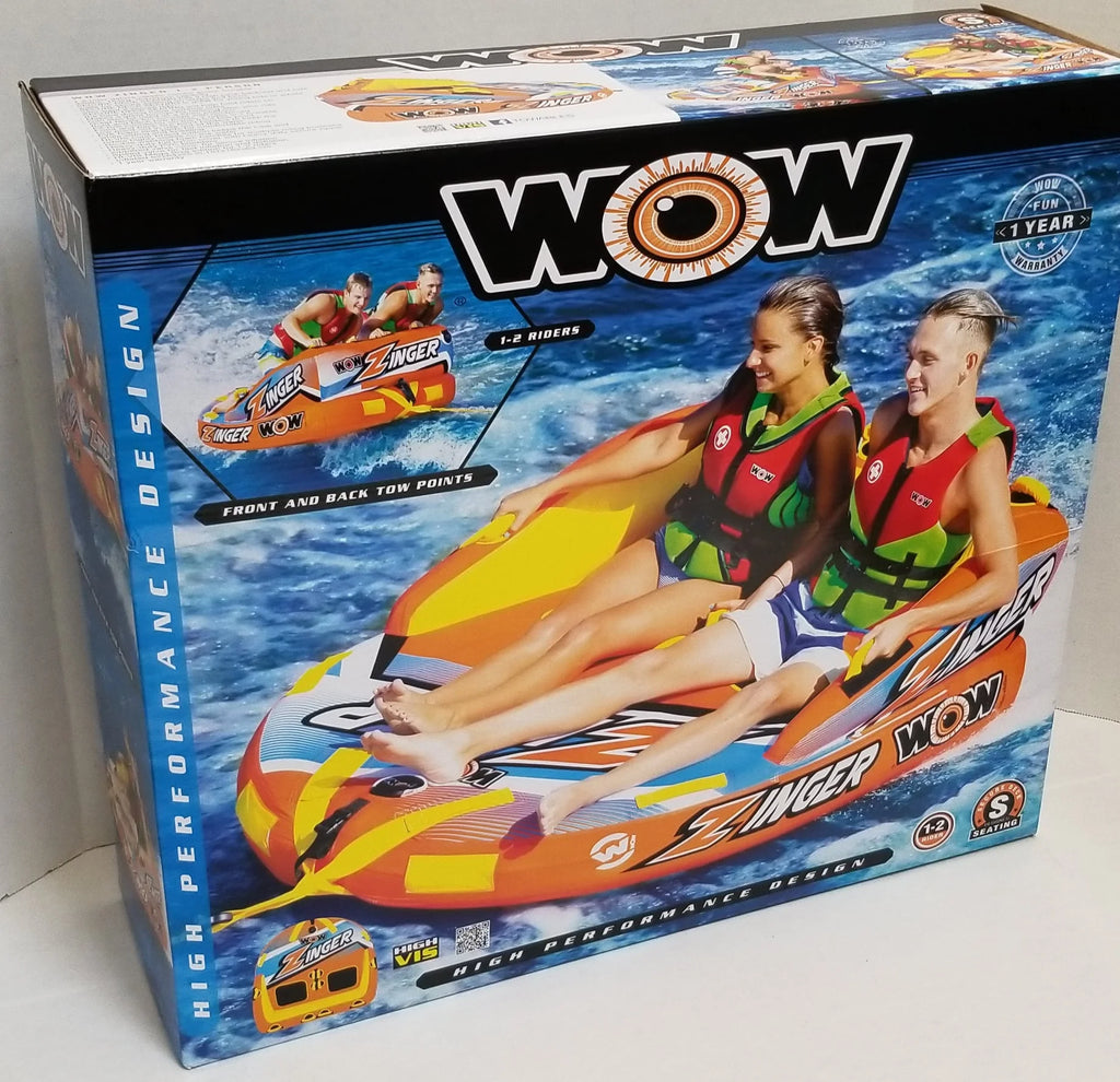 1 or 2 Person Inflatable Towable Tube K4308