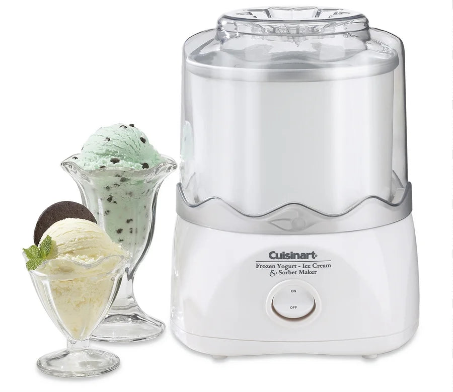 Automatic 1-1/2-Quart Ice Cream Maker, White F780