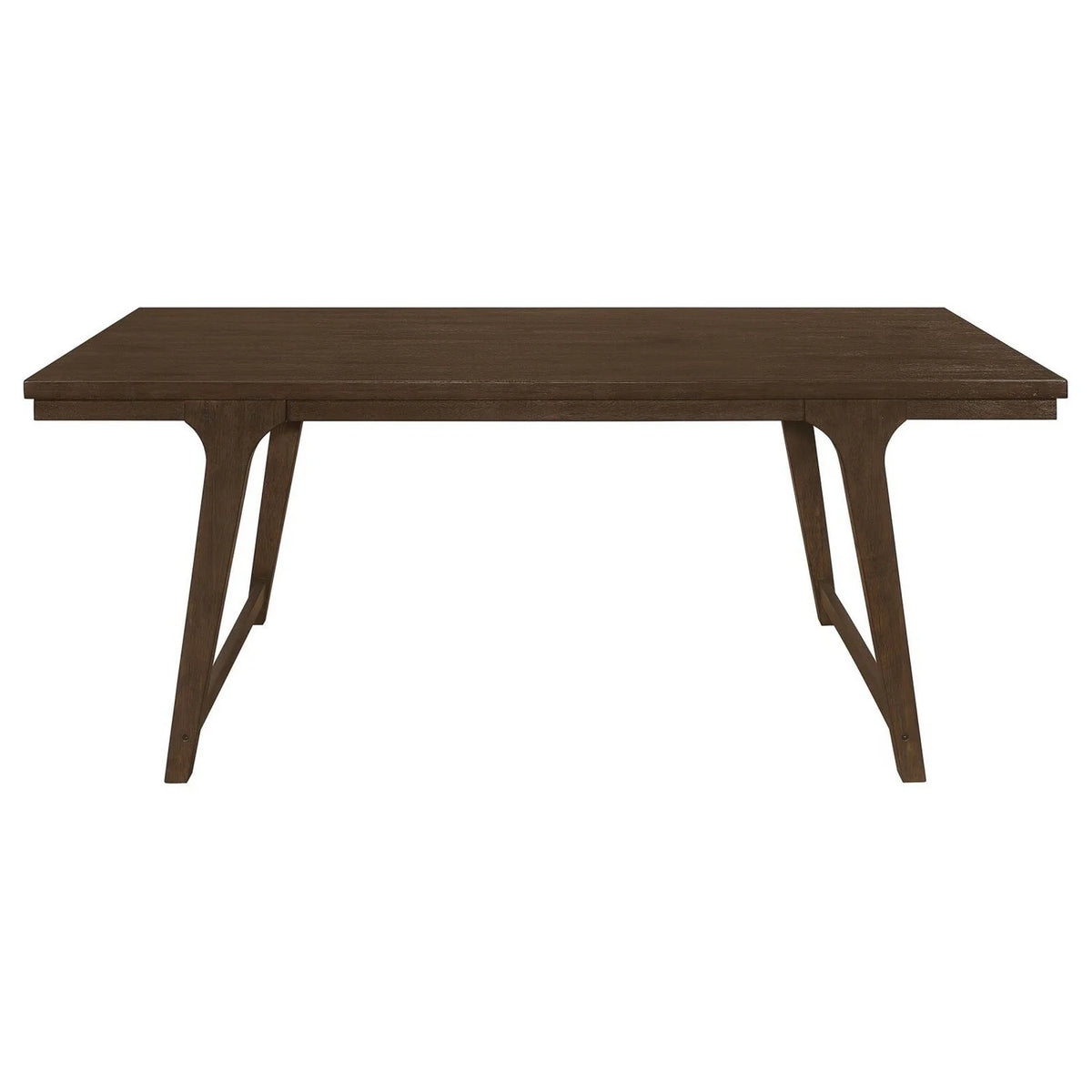 Brown 6 Seater Hardwood Dining Table F241453