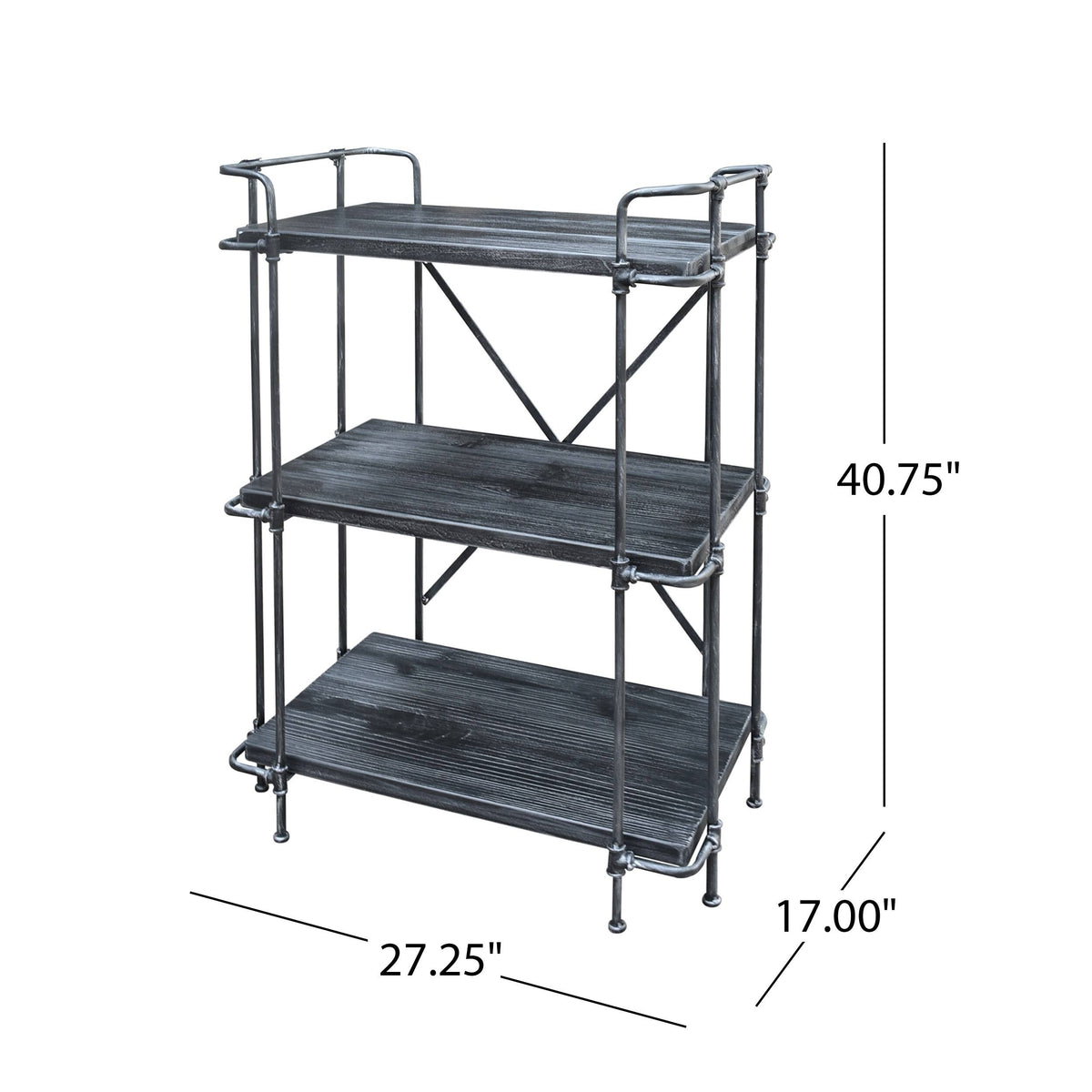 3 Shelf Firwood Bookcase J201151