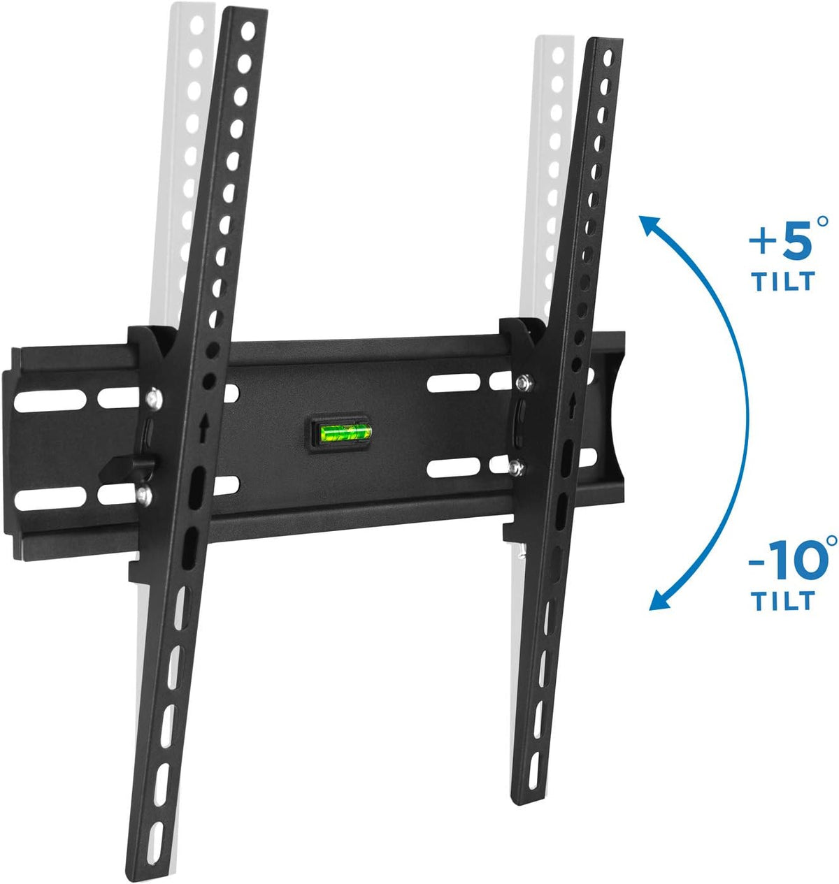 Tilt TV Wall Mount Bracket Up to 32 to 55 Inch Flat Screen TVs 77 Lbs Capacity Pack of 2 O84331