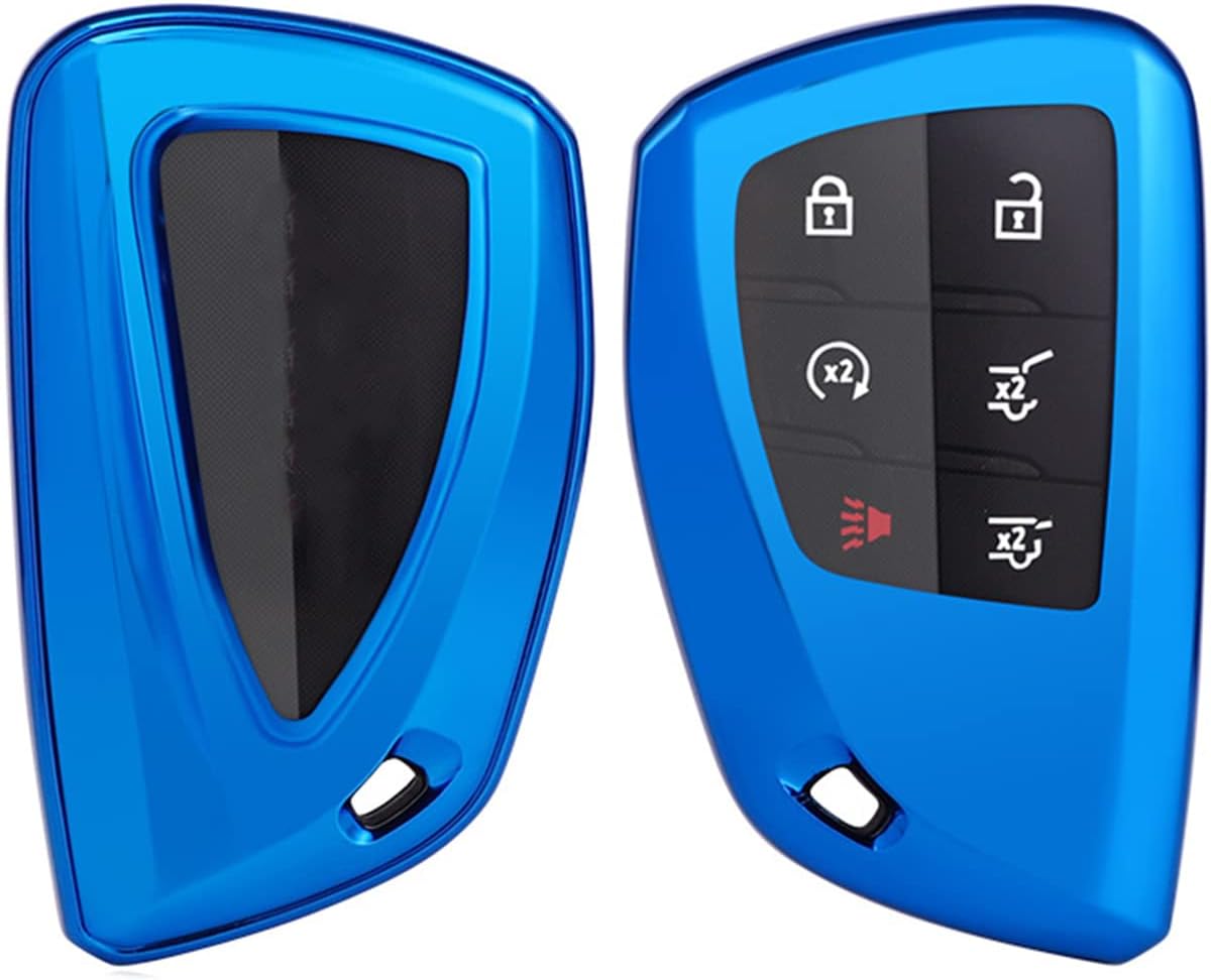 Blue Key Fob Cover Case Pack of 2 D6808