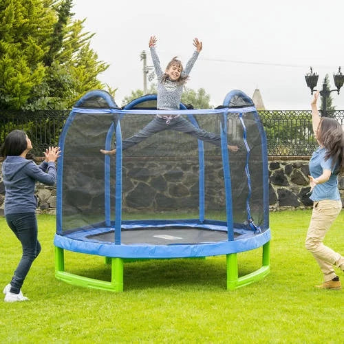 7-Foot Hexagon Trampoline for Kids E811