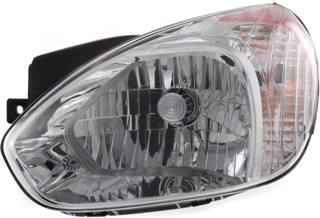 Hyundai Accent Headlight Assembly Pair Driver and Passenger Side G1117