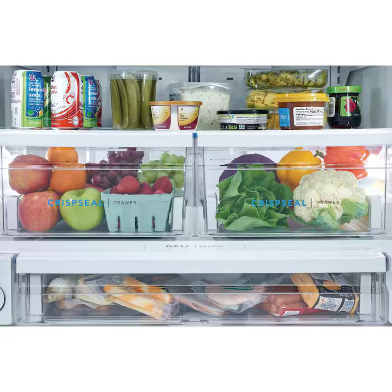 27.8 Cu. Ft. French Door Refrigerator in White Y2183