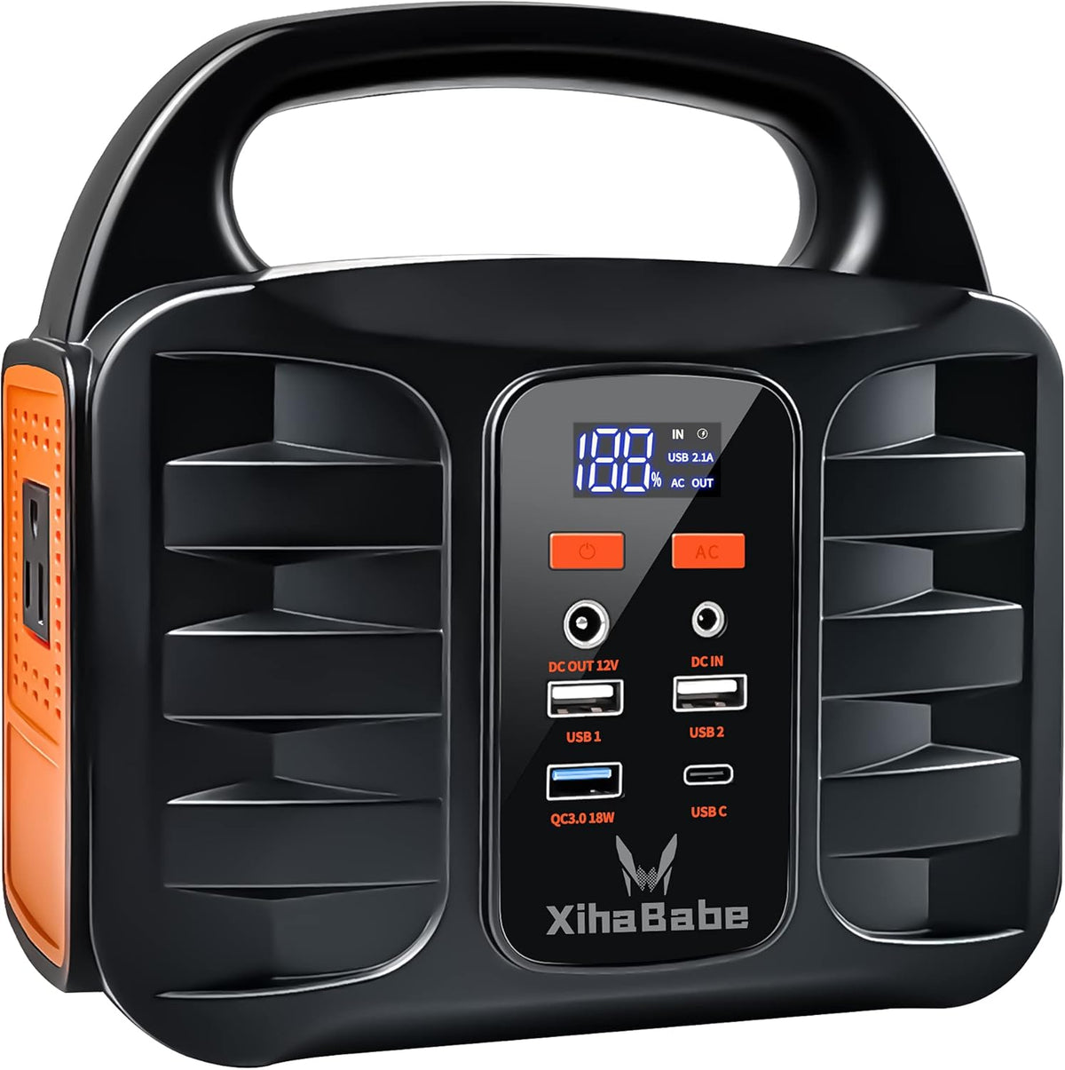 Portable Power Station 155Wh 110V/100W AC Outlet Lithium Battery F14016
