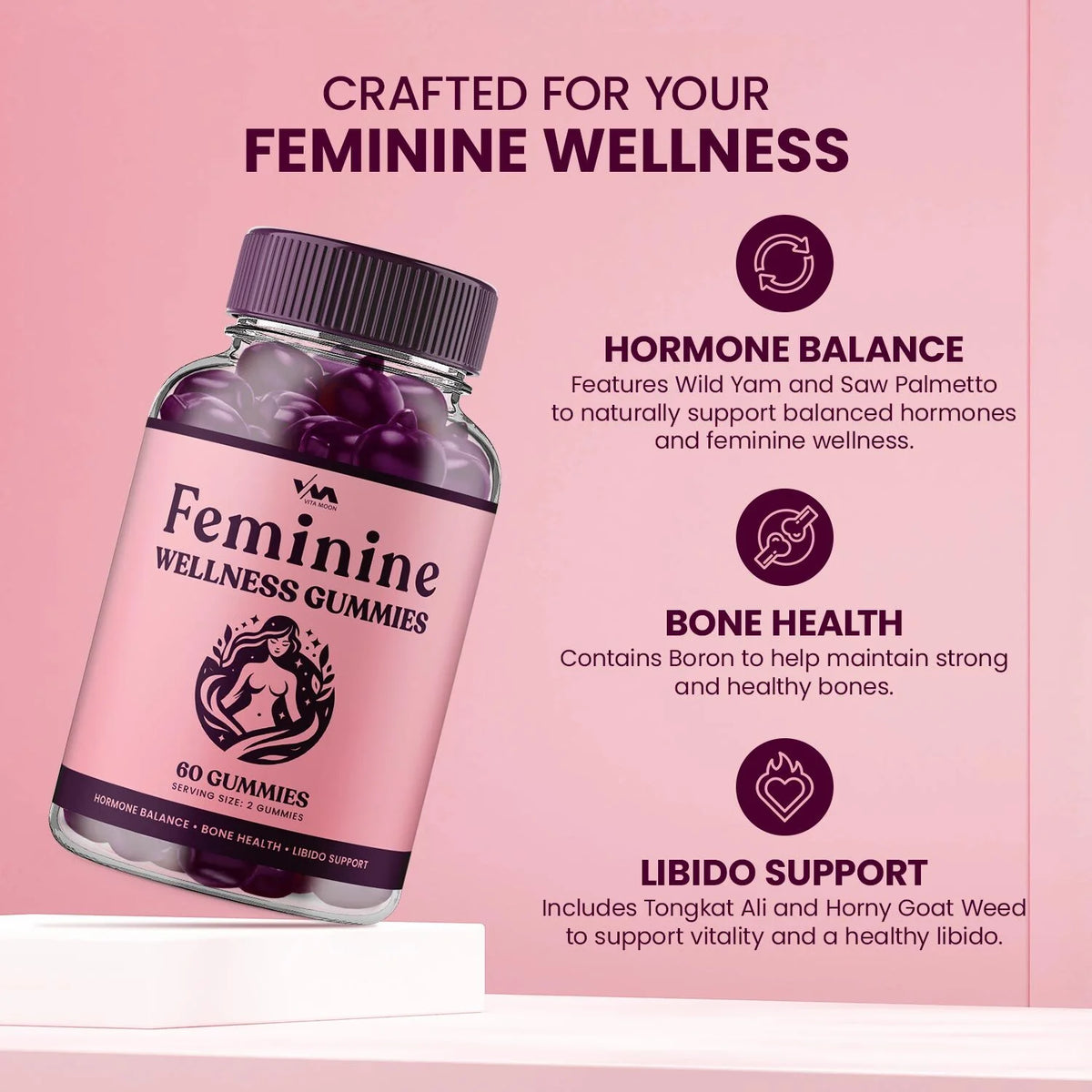 Feminine Wellness Gummies H1219