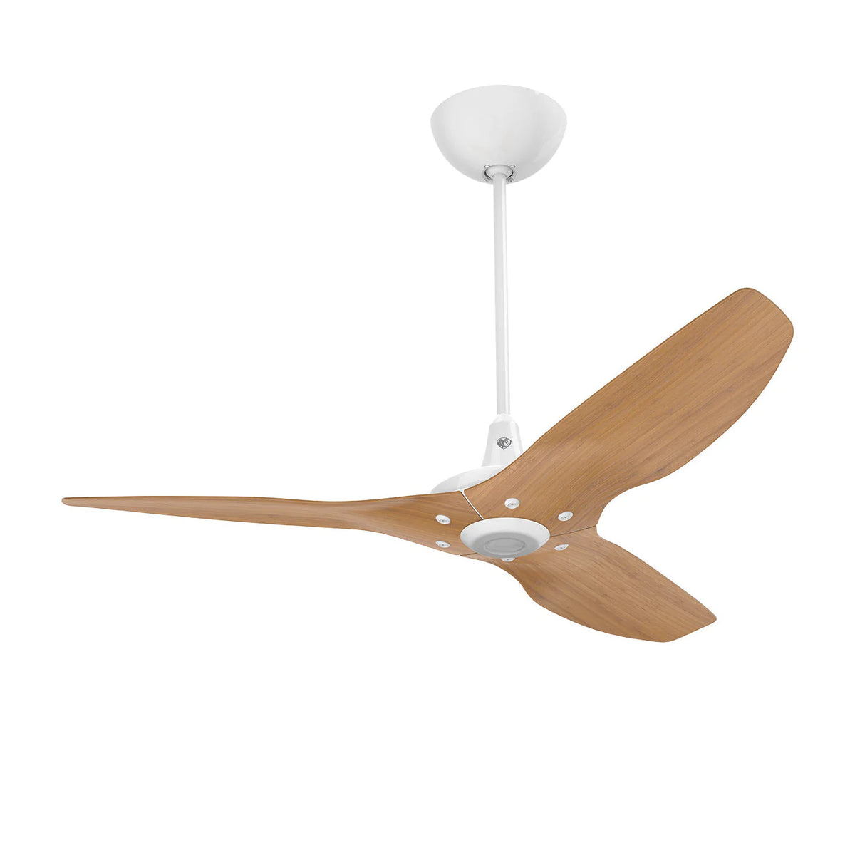 52 Ceiling Fan with Bamboo Blades and White Finish P540300