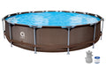 14ft x 33 Round Steel Frame Above-Ground Swimming Pool M381