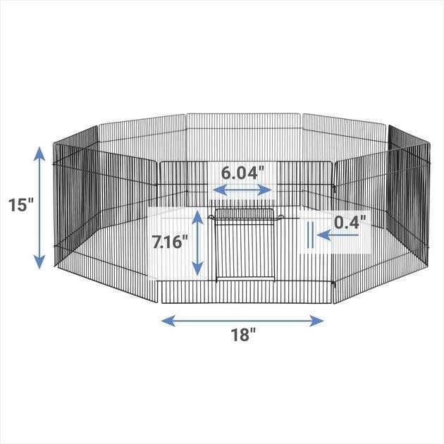 Small Pet Playpen with Door H590029