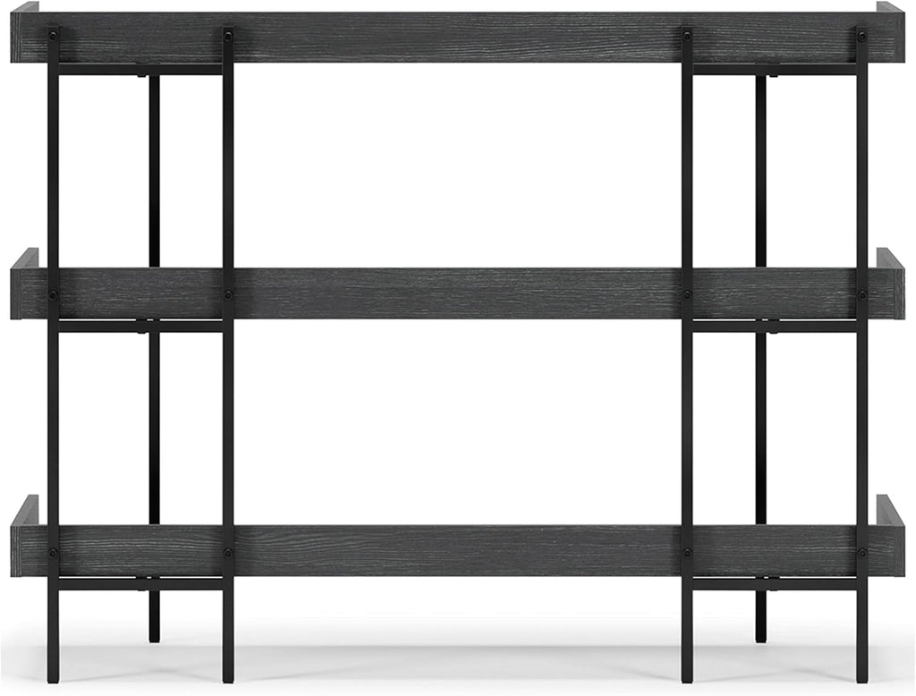 Black 3-Tier Bookcase P54853