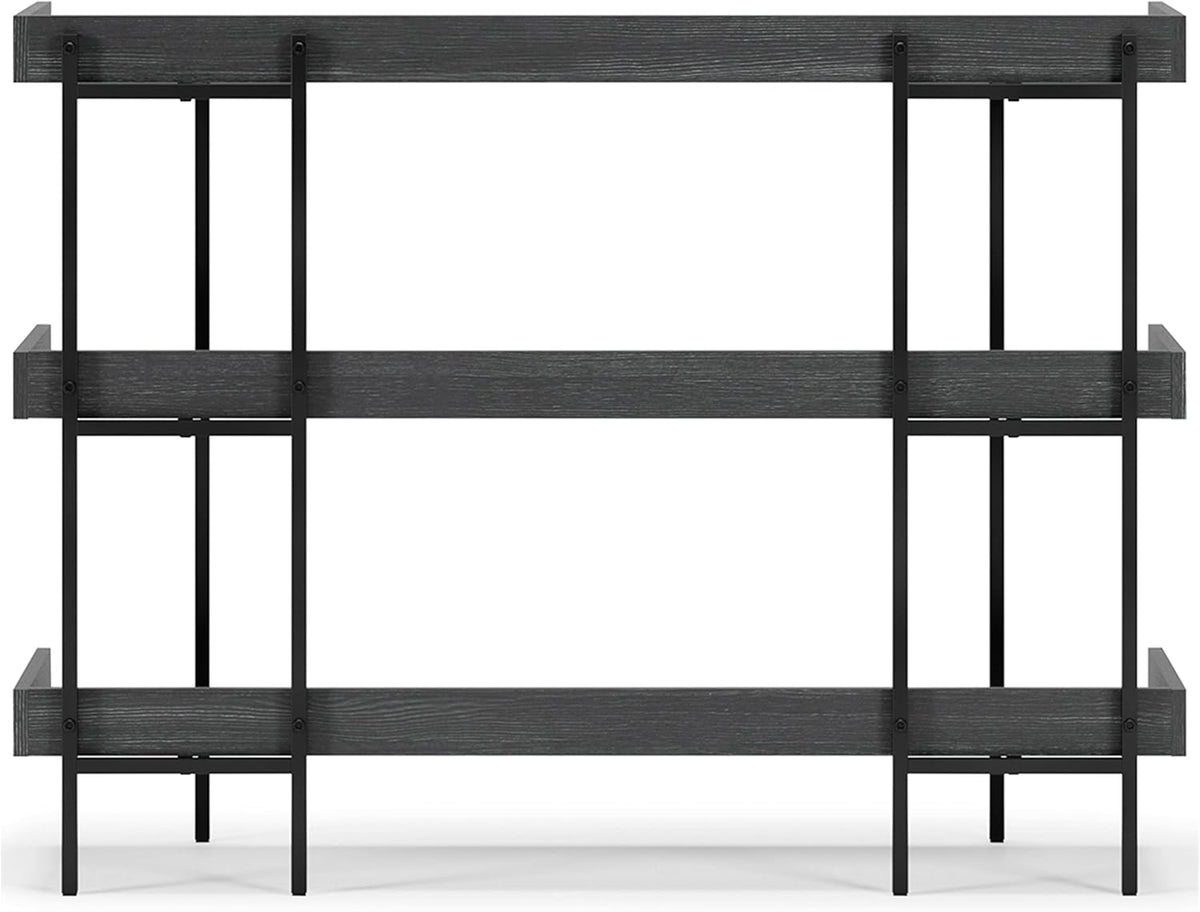 Black 3-Tier Bookcase P54853