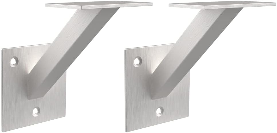 Heavy Duty Steel Handrail Bracket 2 Pack Q29797