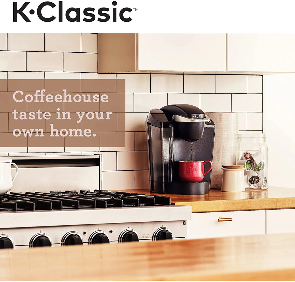 Black Single Serve K-Cup Pod Coffee Maker D43195