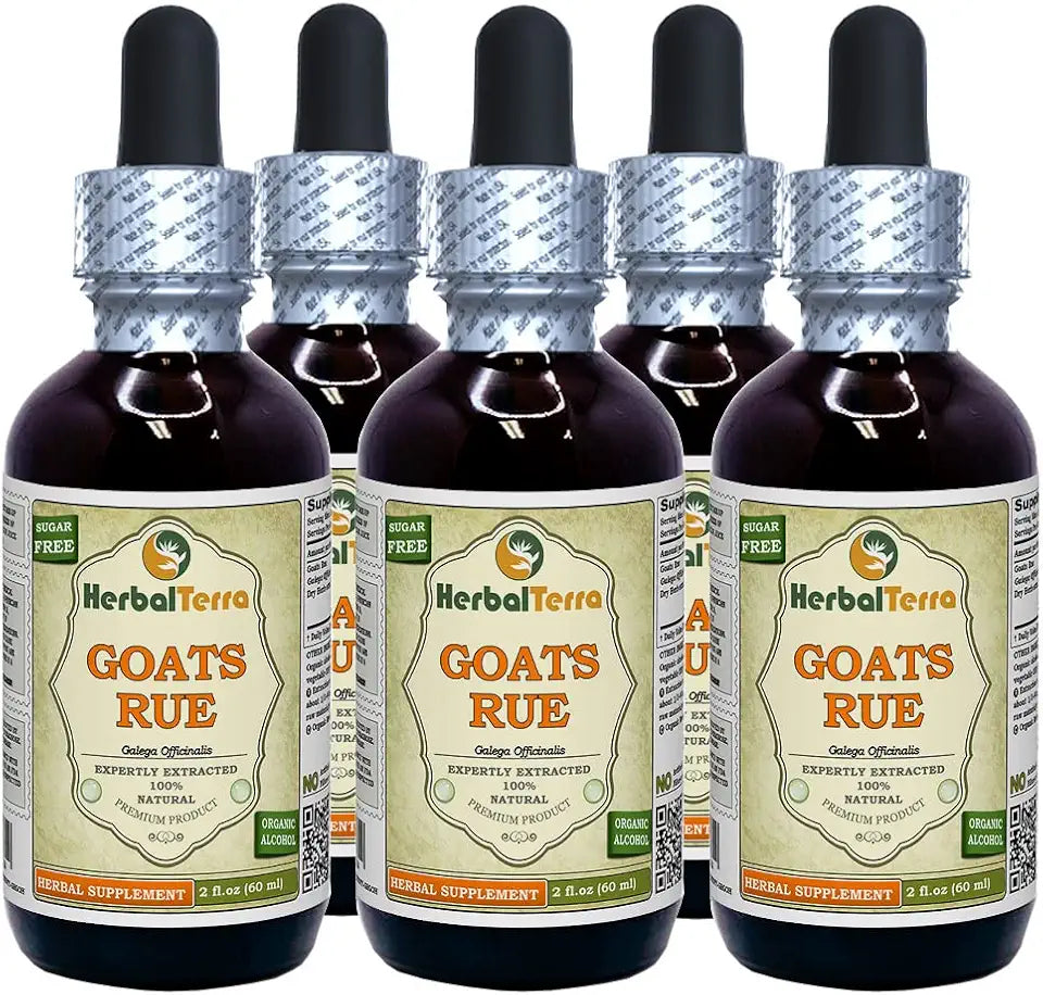 Organic Dried Herb Liquid Extract 5x2 fl.oz (5x60 ml) T809