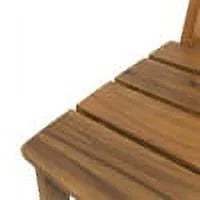 Acacia Wood Backed Barstools, Set of 4 J95246