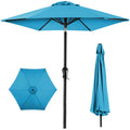 10ft Steel Patio Umbrella with Crank L61163