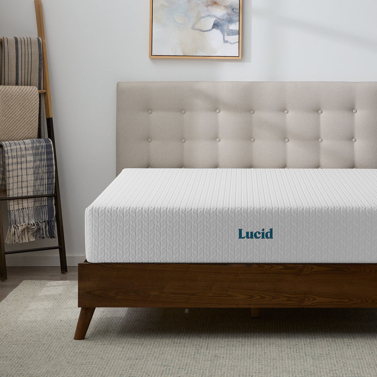 10" Gel Memory Foam Mattress, Firm, Queen W817198