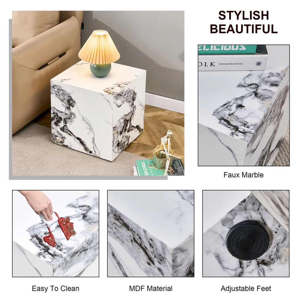 White Cube Coffee Table G13019