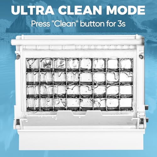 15" 80 LBS/Day Stainless Steel Built-in Freestanding Ice Maker F7037