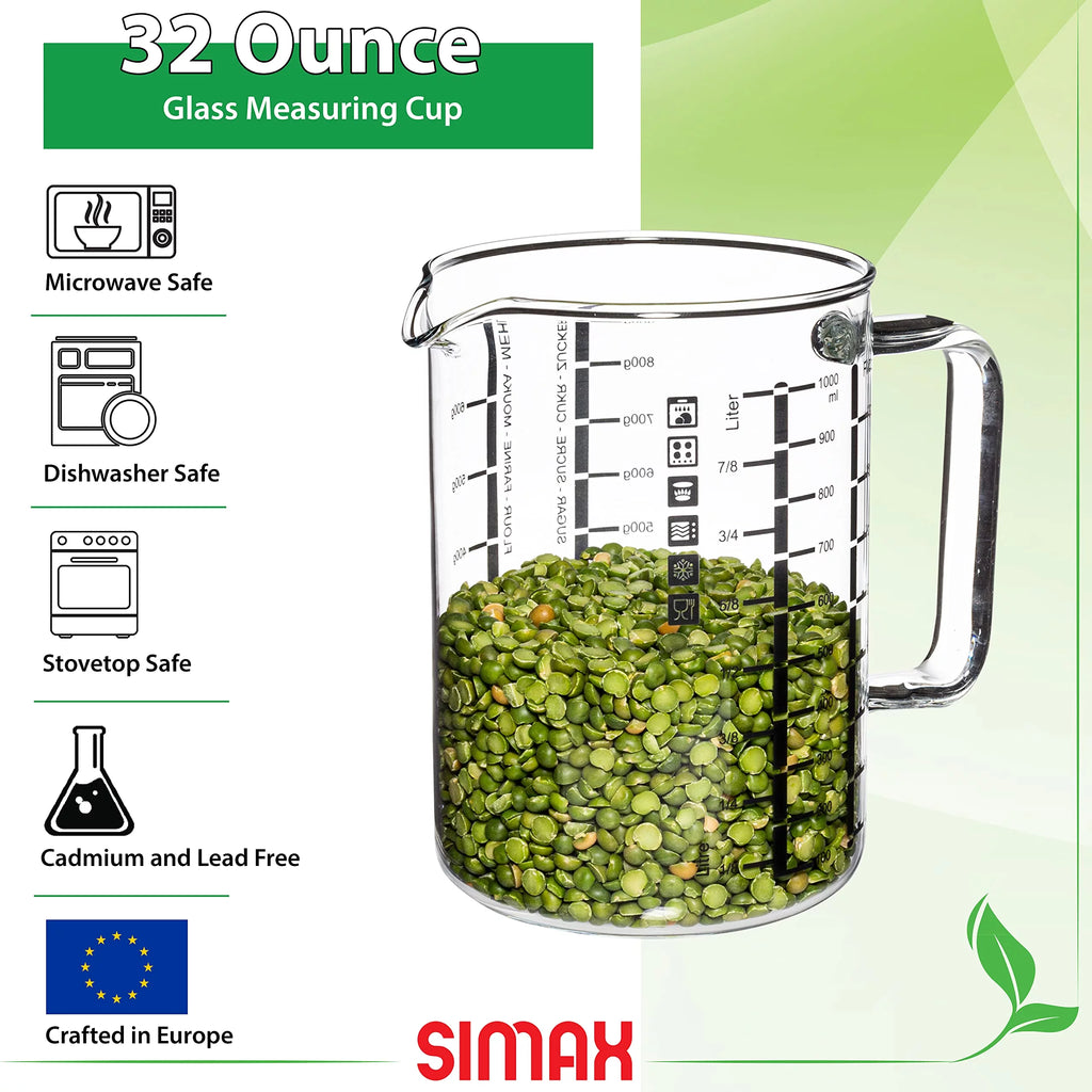 Borosilicate Glass 32 Oz Measuring Cup H347