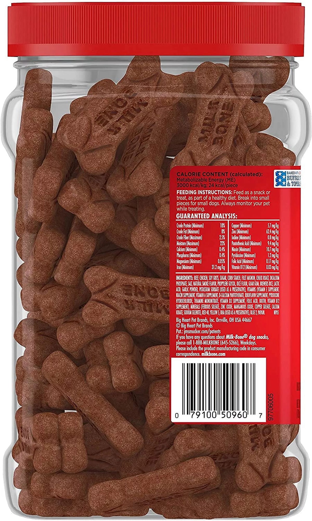 Soft & Chewy Beef Dog Treats 25 Ounces Y9401