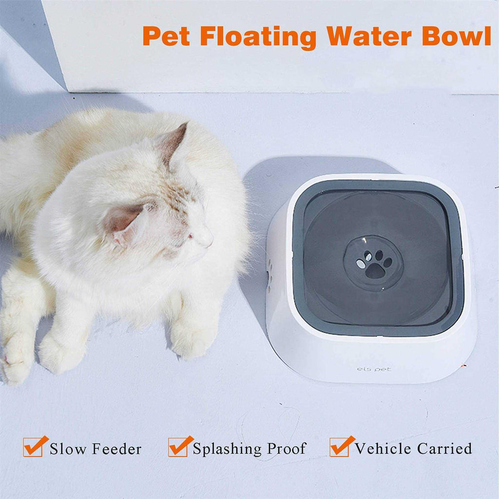 Dog Bowl 35oz Slow Water Feeder Y222