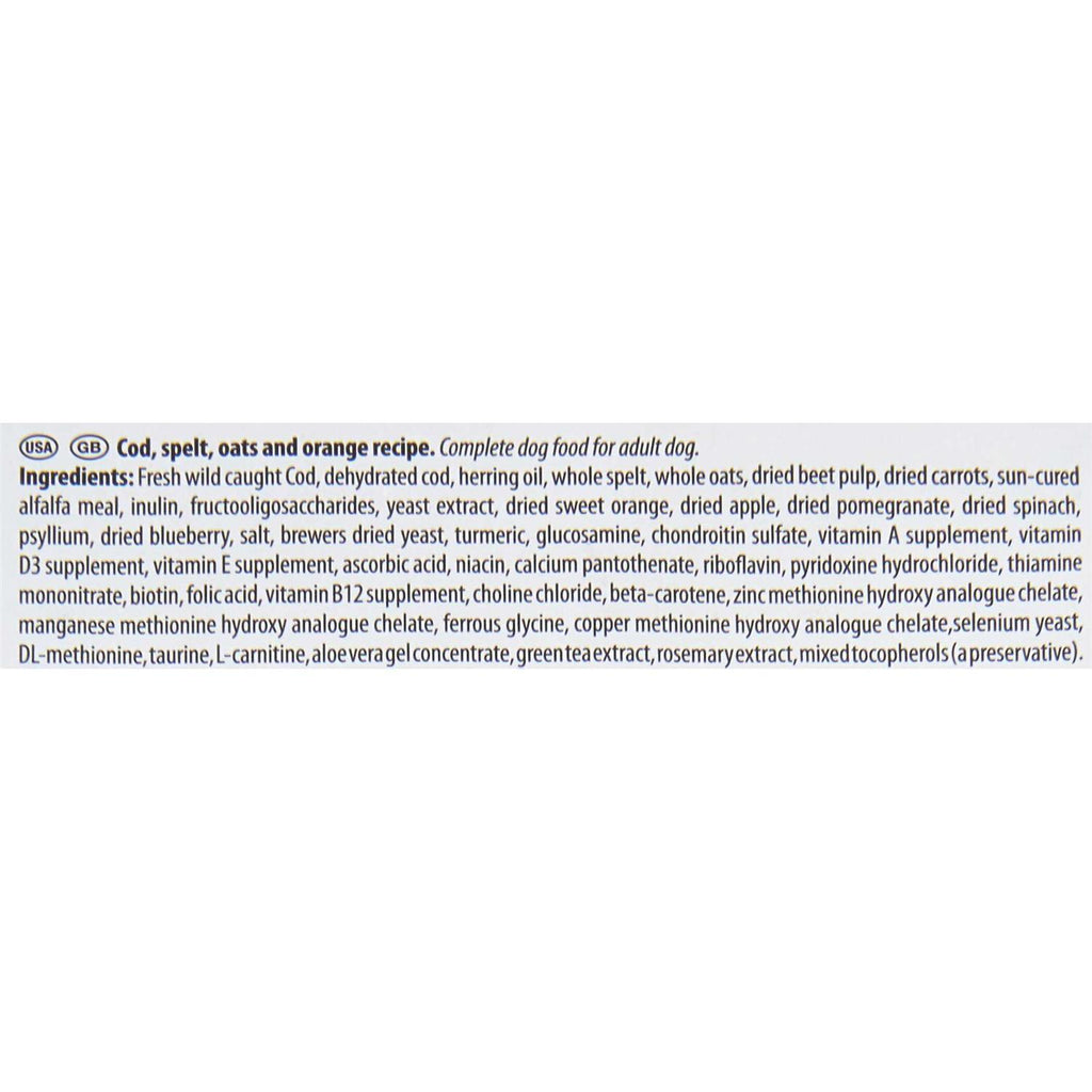 Cod & Orange Dry Dog Food A67046