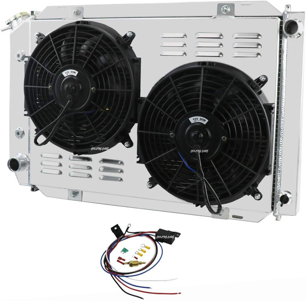 3 Row Core Radiator with Shroud and 2 x 12'' Fan Z382