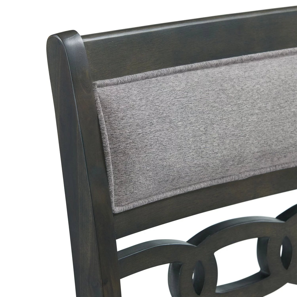Gray Counter Height Side Chair Set M43033