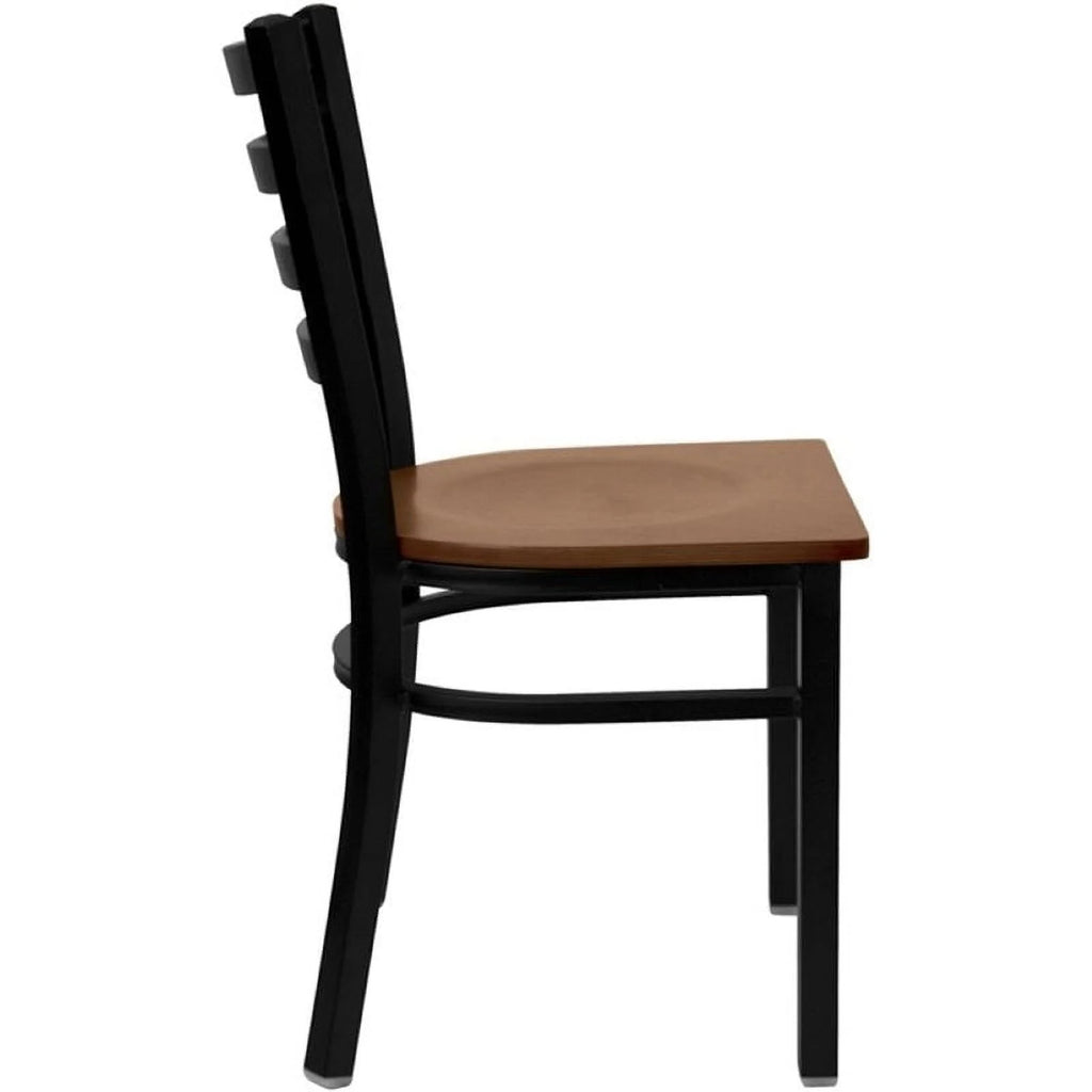 Modern Metal Ladder Back Dining Chair O9049