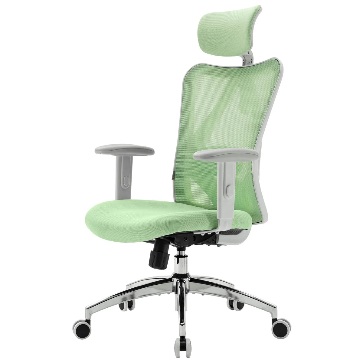 Black Ergonomic Mesh Office Chair with Adjustable Lumbar Support H20050