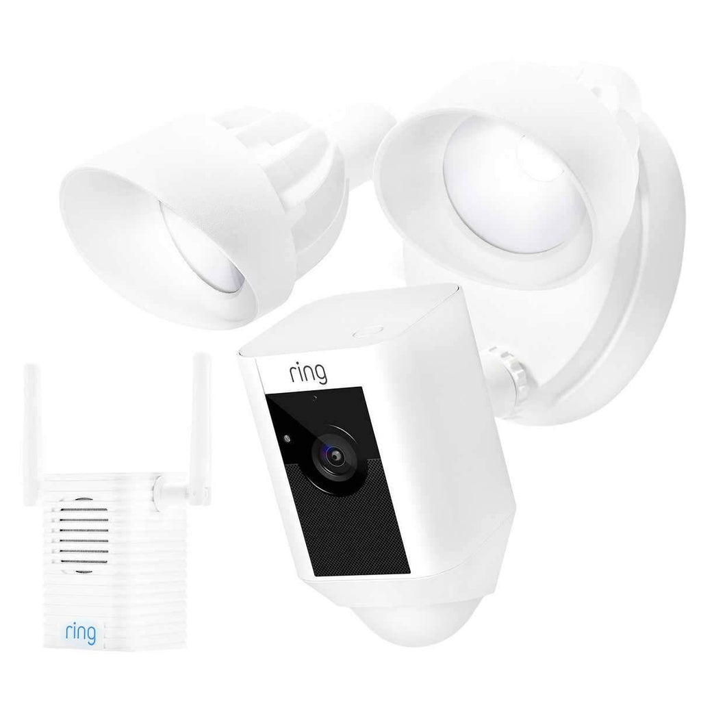 Floodlight Camera with Chime Pro White C273534