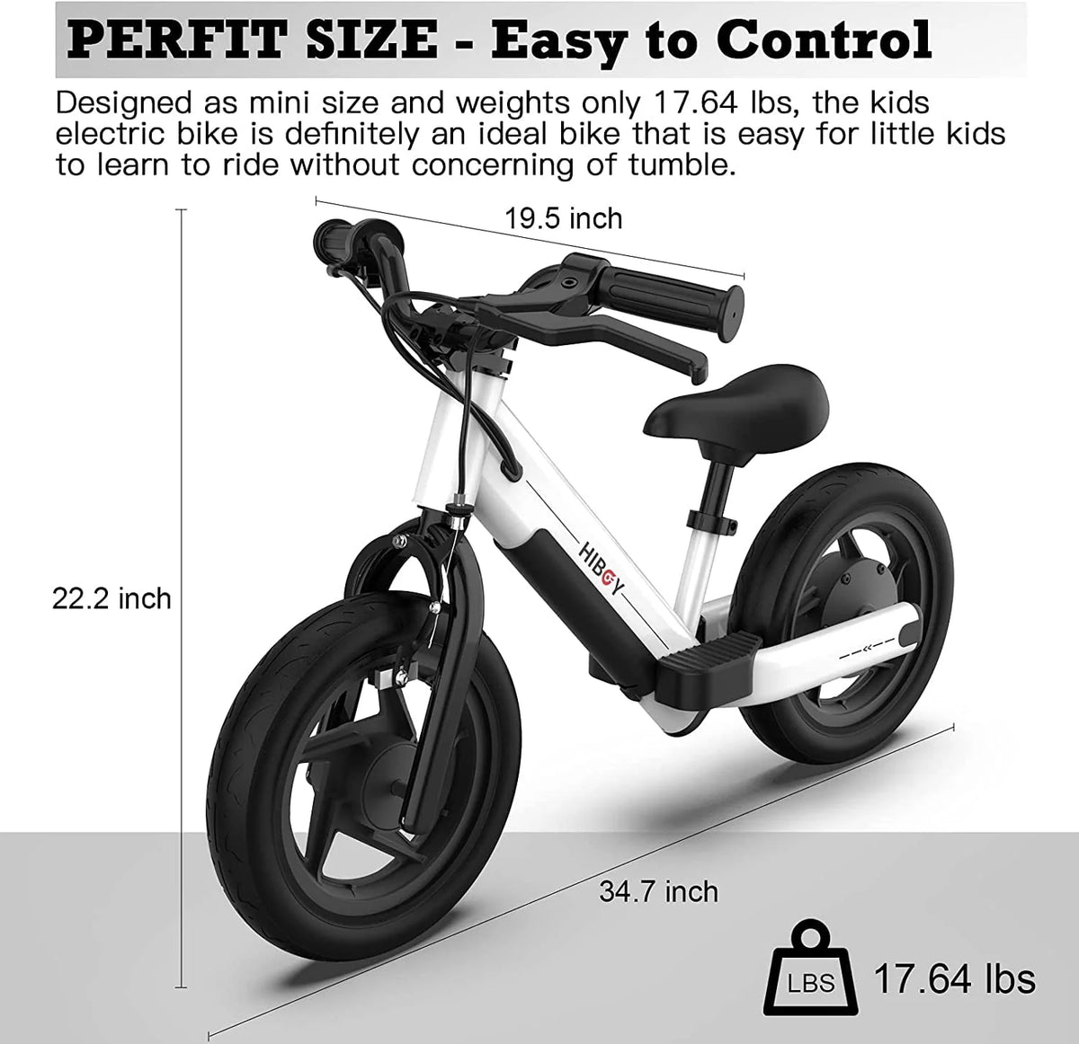 Electric Balance Bike 24V 100W 12 inch G976