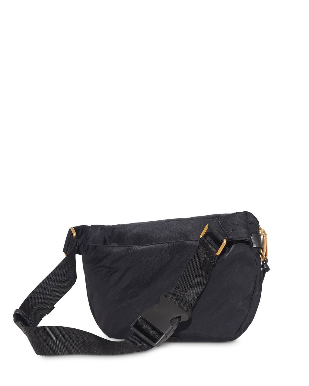 Black Nylon Belt Bag W703