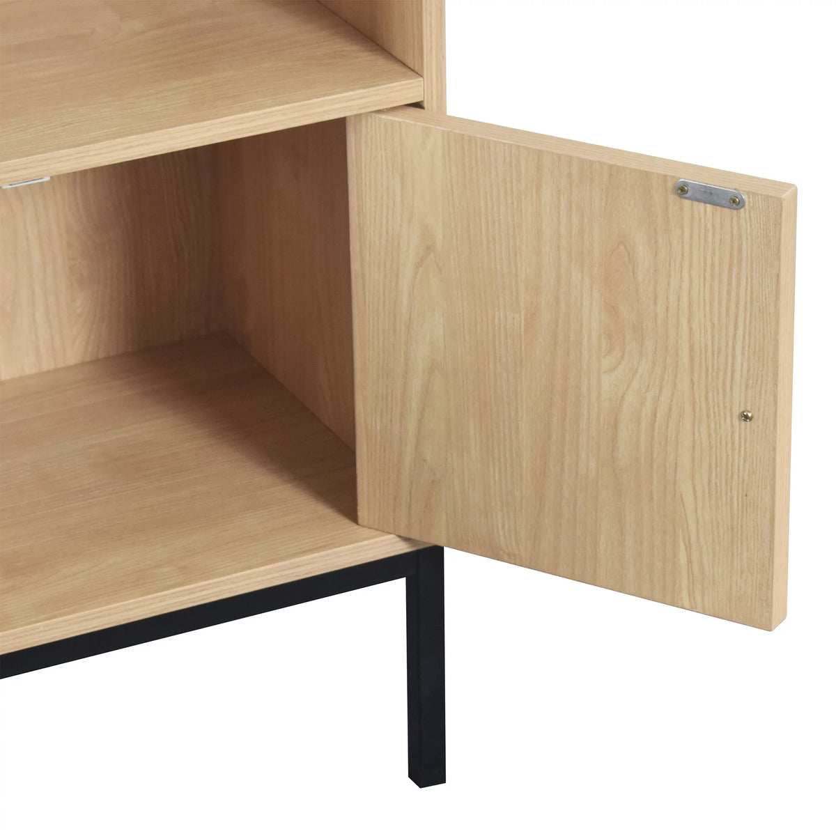 Cube Organizer Display Shelf with 3 Drawers J732832