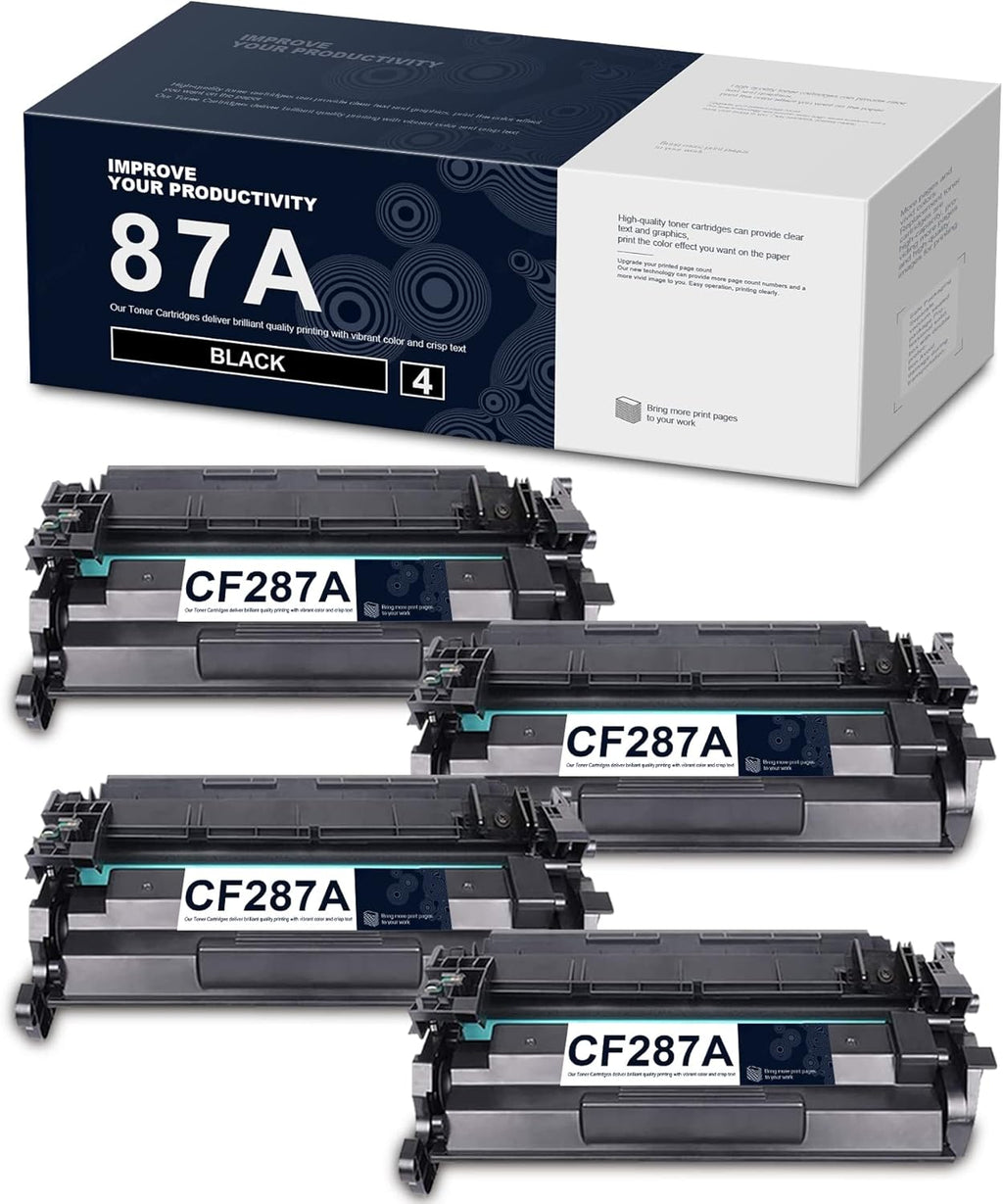 Black 4-Pack Toner Cartridges W830