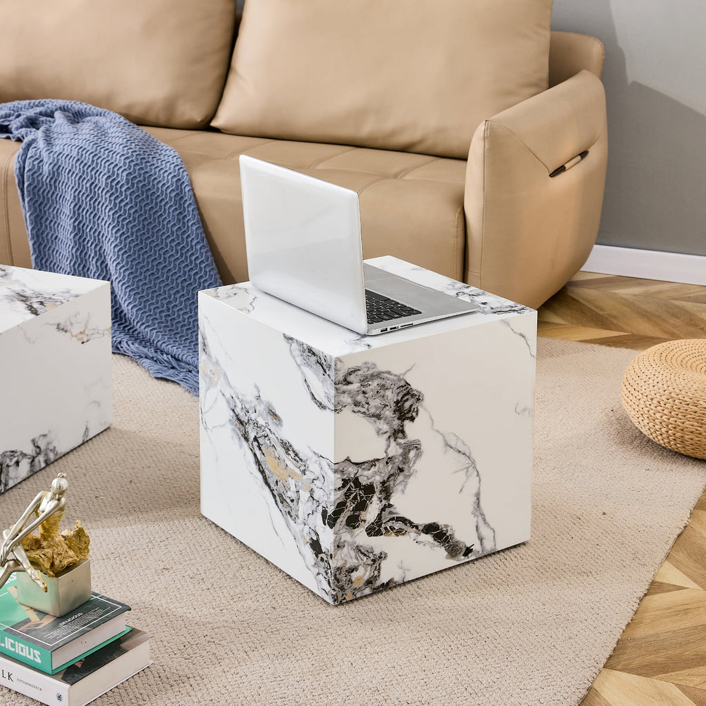 White Cube Coffee Table G13019