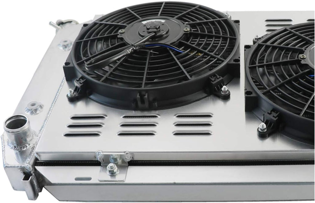 3 Row Core Radiator with Shroud and 2 x 12'' Fan Z382