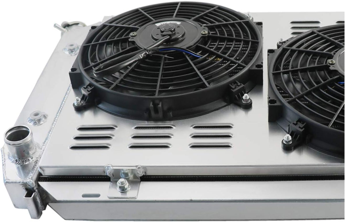 3 Row Core Radiator with Shroud and 2 x 12'' Fan Z382