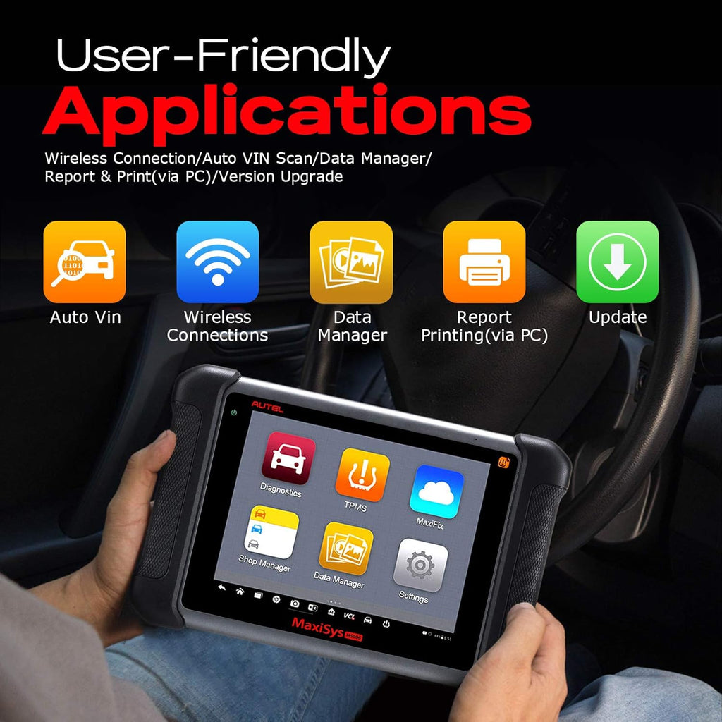 Bi-directional Control Diagnostic Scan Tool with TPMS Functions Q9262