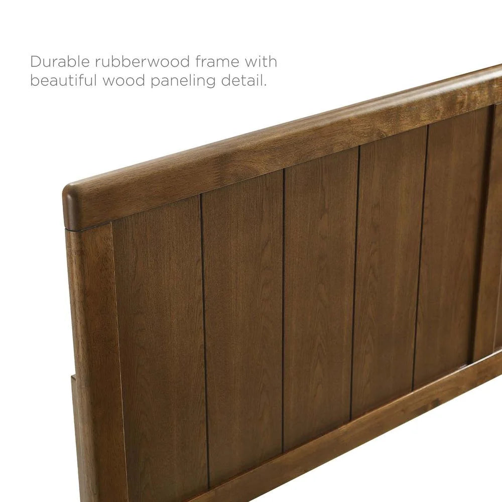 Twin Wood Headboard in Walnut G1724