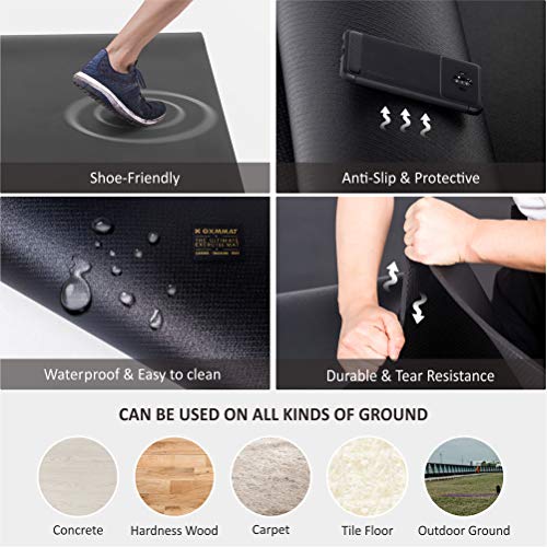 Large Non-Slip Exercise Mat 7mm W406822