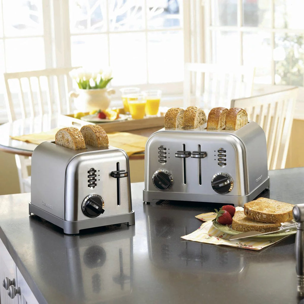 Brushed Stainless 4 Slice Toaster N362