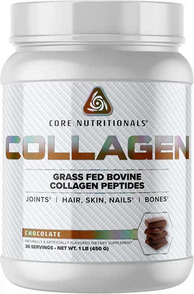 Grass Fed Bovine Collagen Peptides 35 Servings Chocolate 1 lb L402