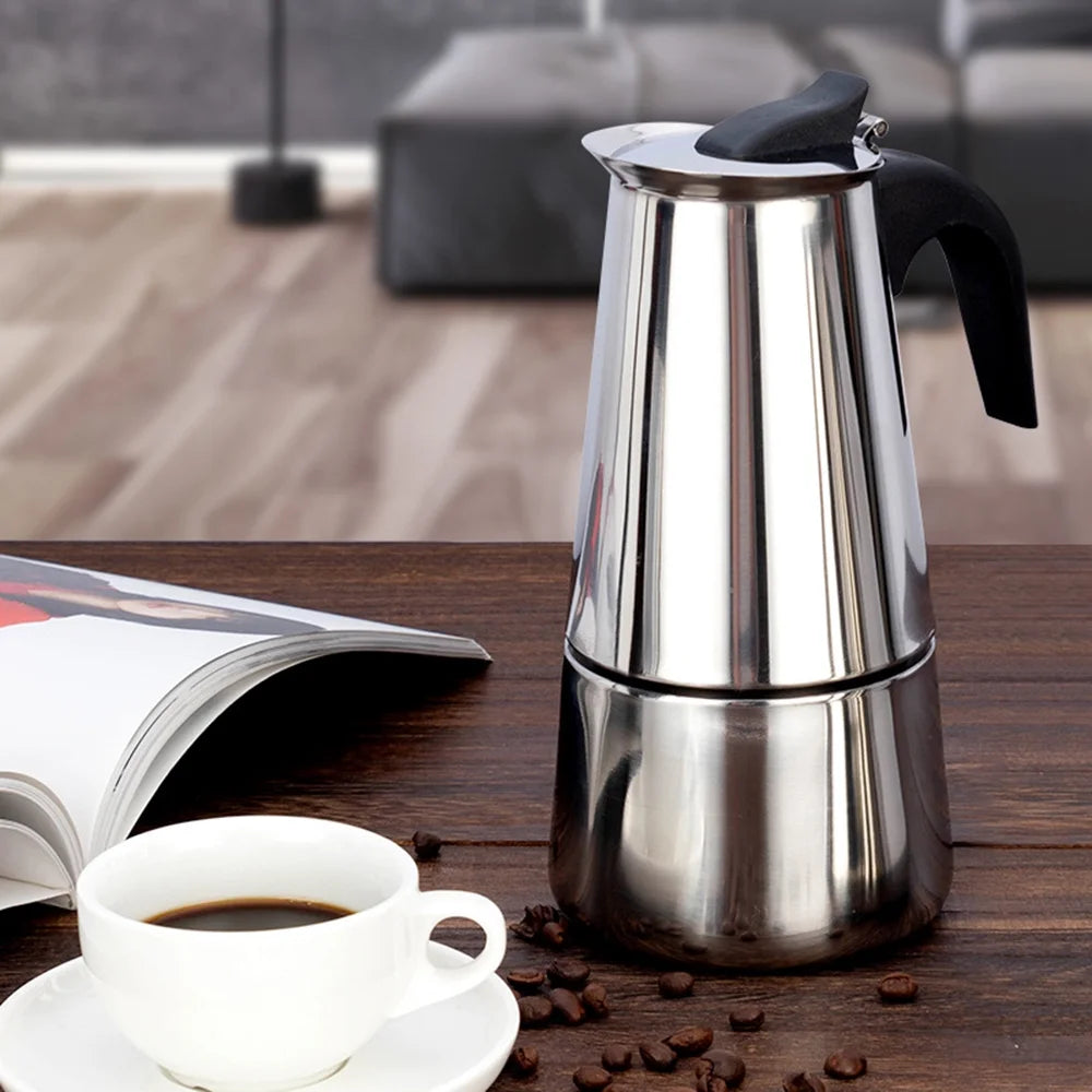 Stainless Steel Electric Coffee Maker X854897