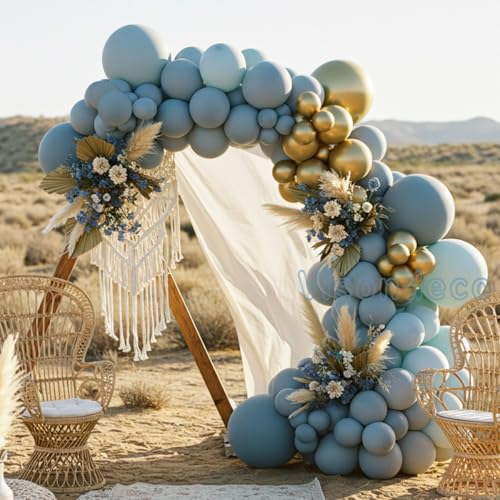 143pcs Double Stuffed Green Red White Pink Gold Balloon Arch Kit J20380