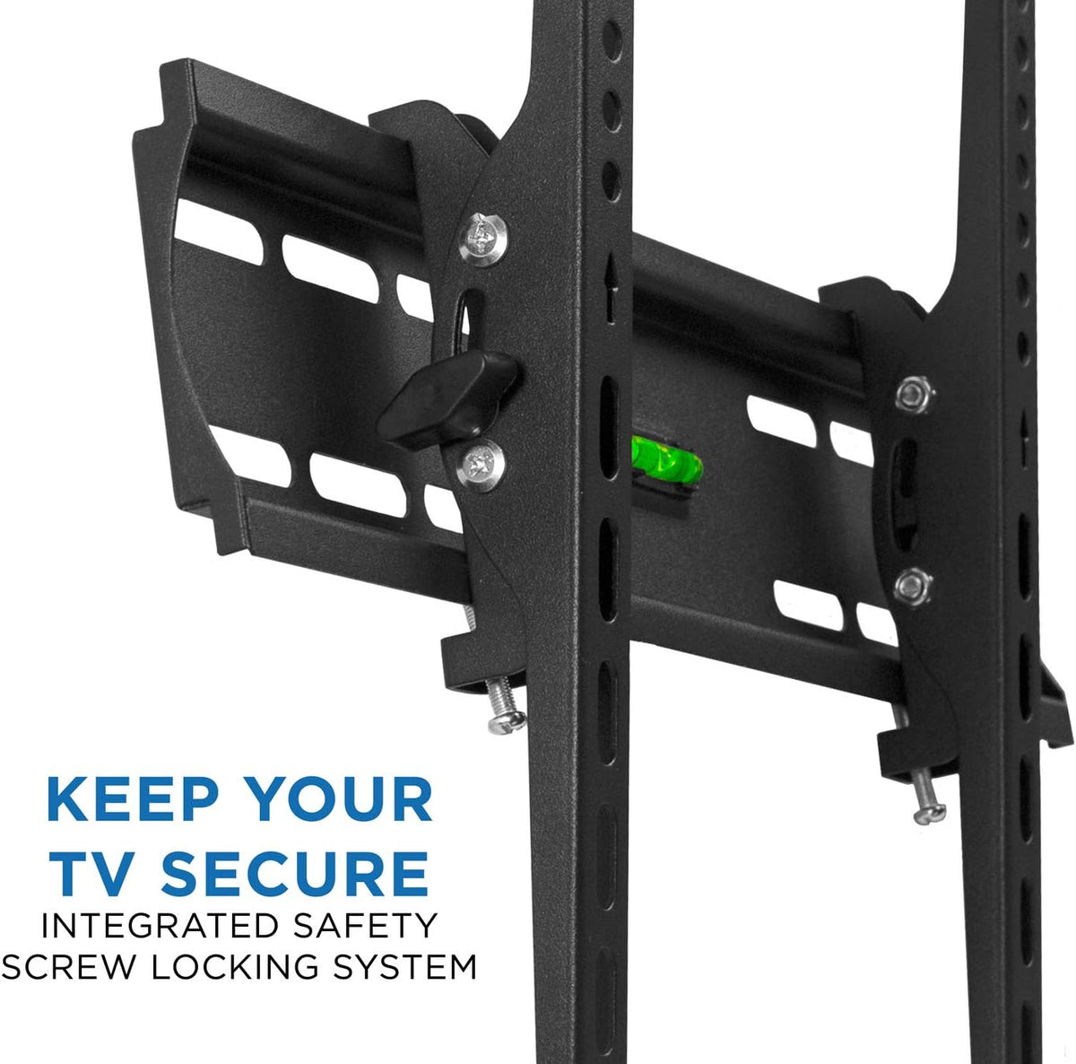 Tilt TV Wall Mount Bracket Up to 32 to 55 Inch Flat Screen TVs 77 Lbs Capacity Pack of 2 O84331