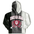 Black Color Block Pullover Hoodie Q735325
