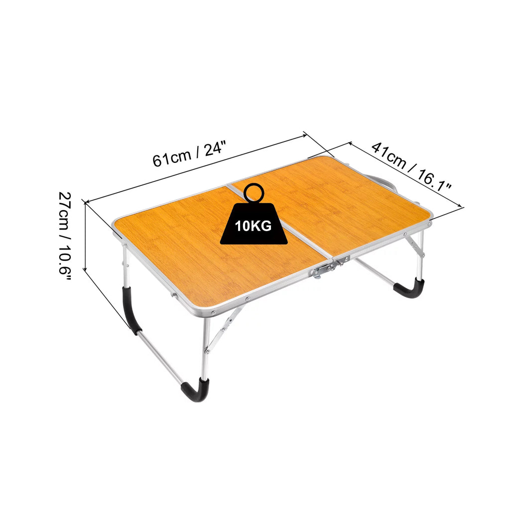 Foldable Portable Lap Desk Brown U370